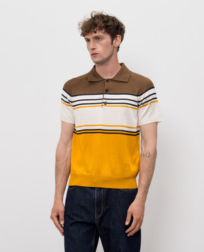 Fendi Striped polo FZC173AWZ5