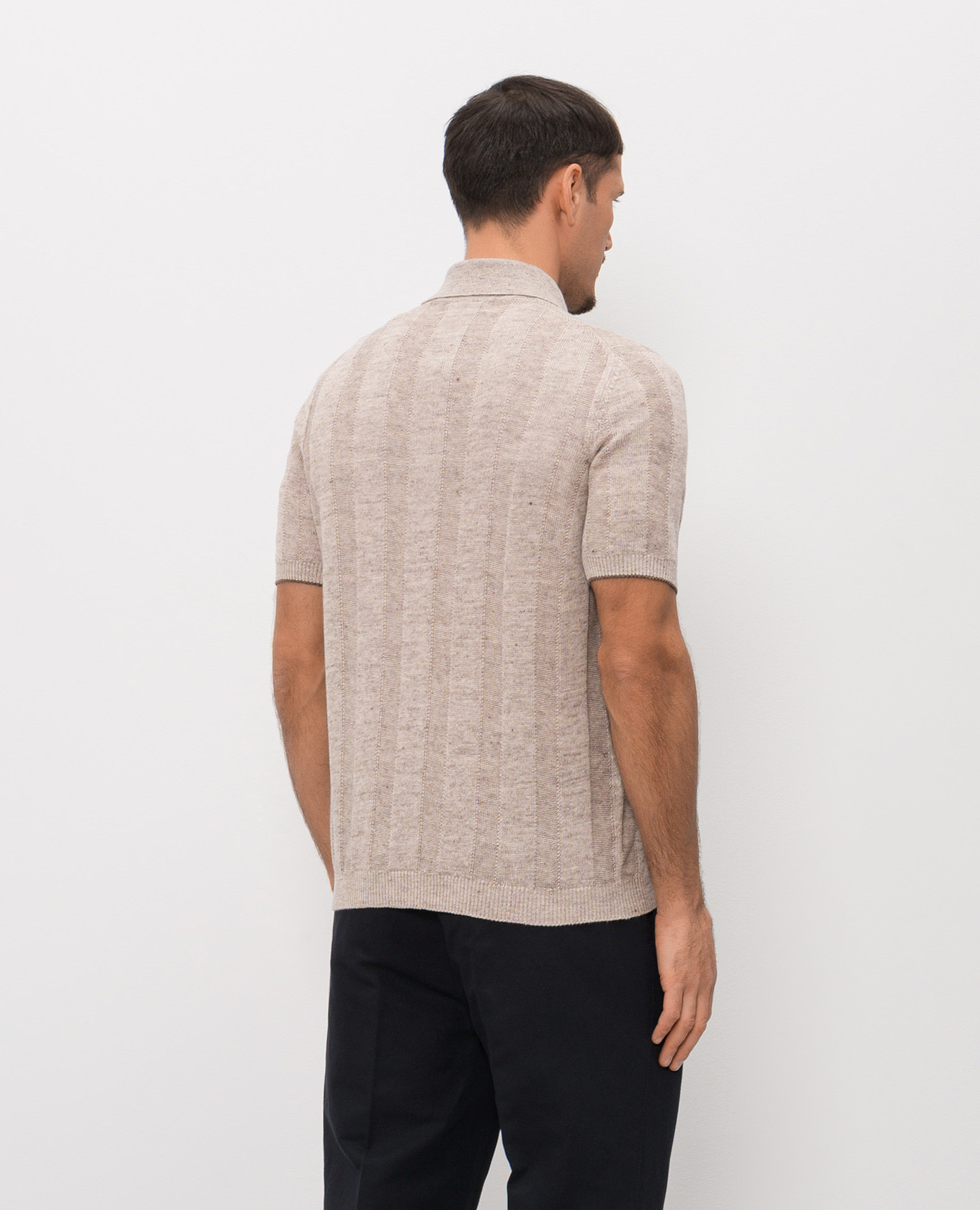 

Beige linen shirt Brunello Cucinelli