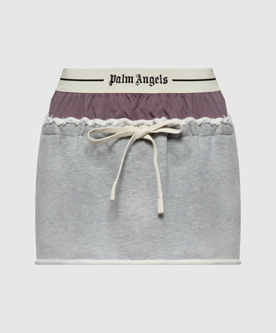 Gray mini skirt