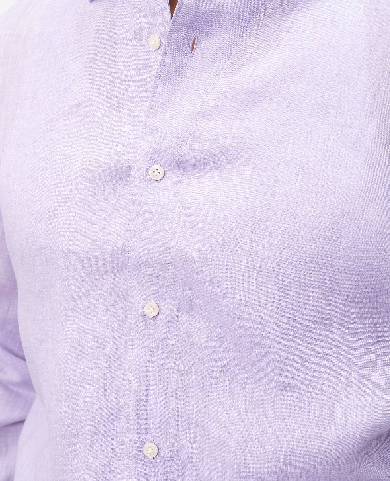 

Purple linen shirt Enrico Mandelli, Violet