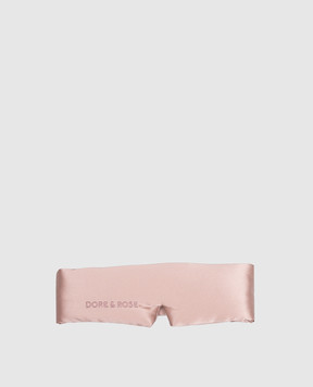 Dore & Rose Children's pink silk sleep mask DEEPSLEEPMASKKIDS