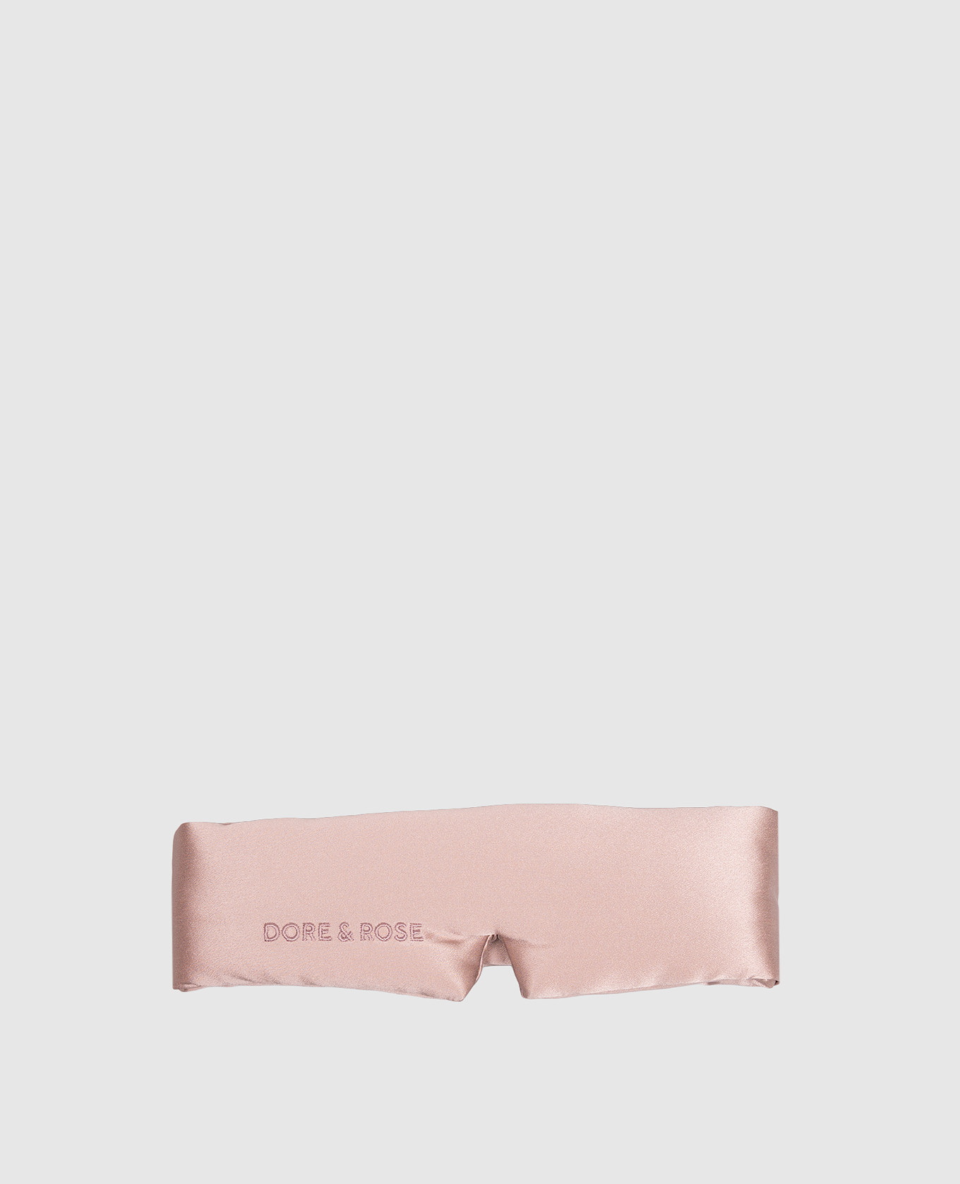 Children's pink silk sleep mask