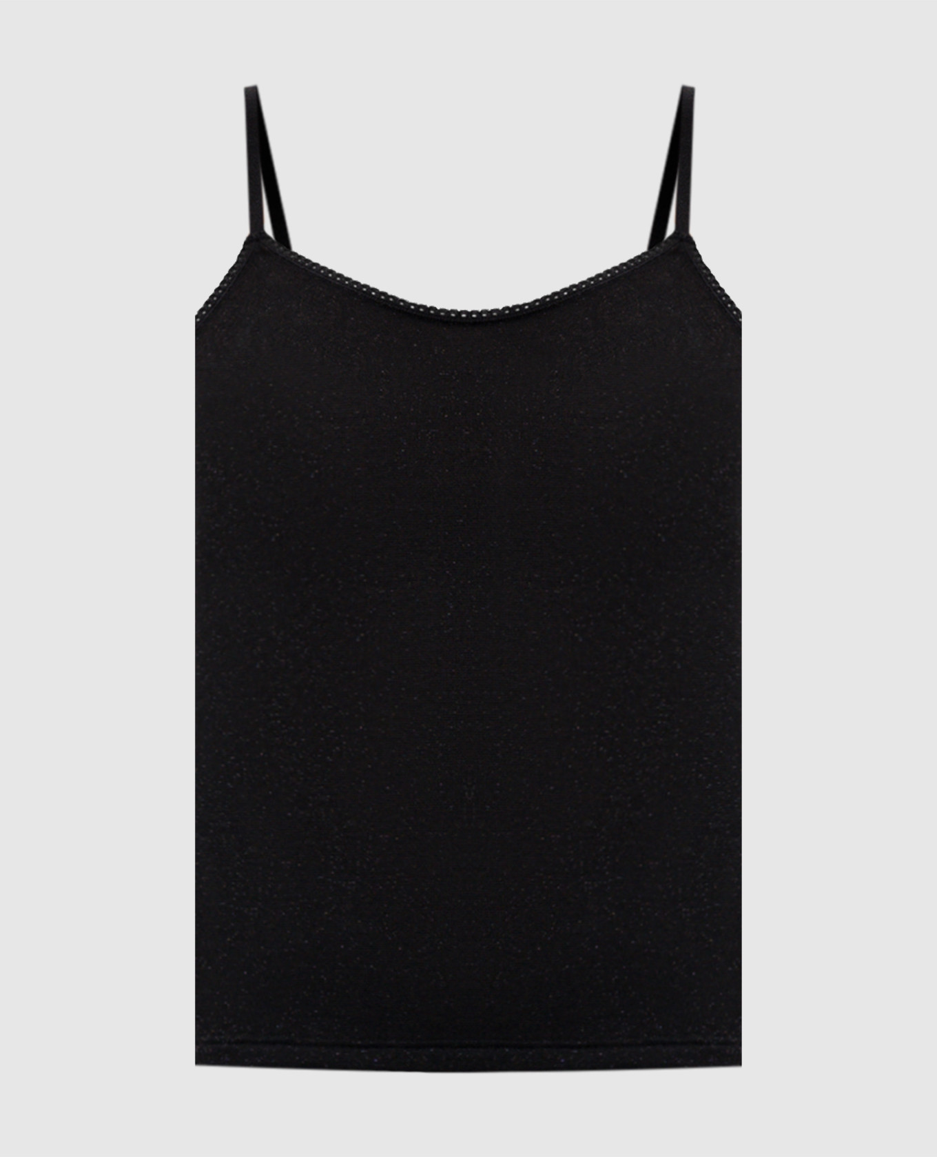 Airelle black top with lurex