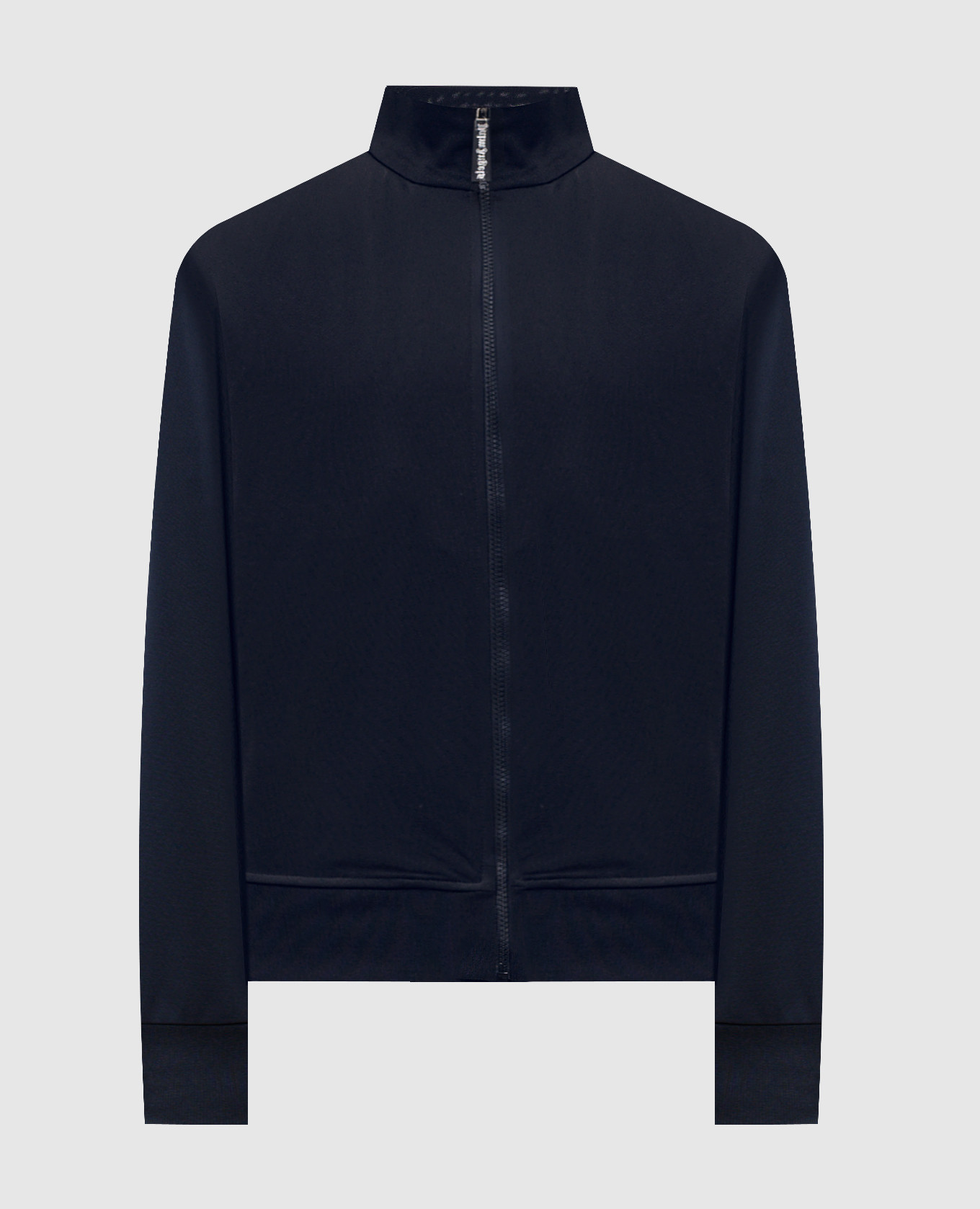 Veste de sport bleue avec logo imprimé