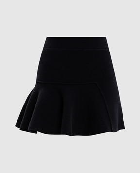 Jacob Lee Black cashmere skirt WCS0020AW26B