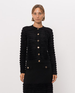 Twinset Black cardigan with wool 262AP3032