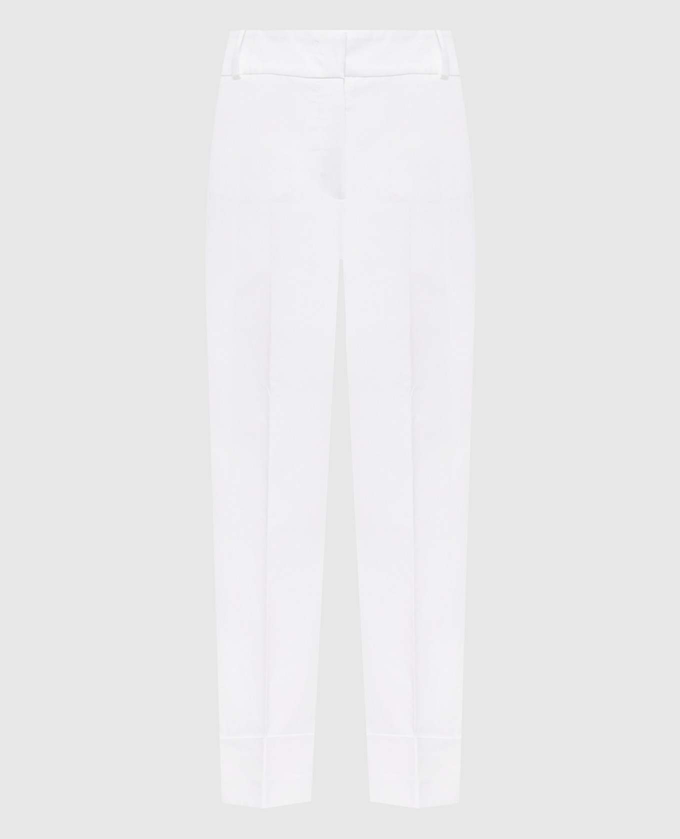 White pants with lapels Peserico