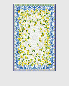 TESSITURA TOSCANA TELERIE White Cetara linen tablecloth NT230005020067