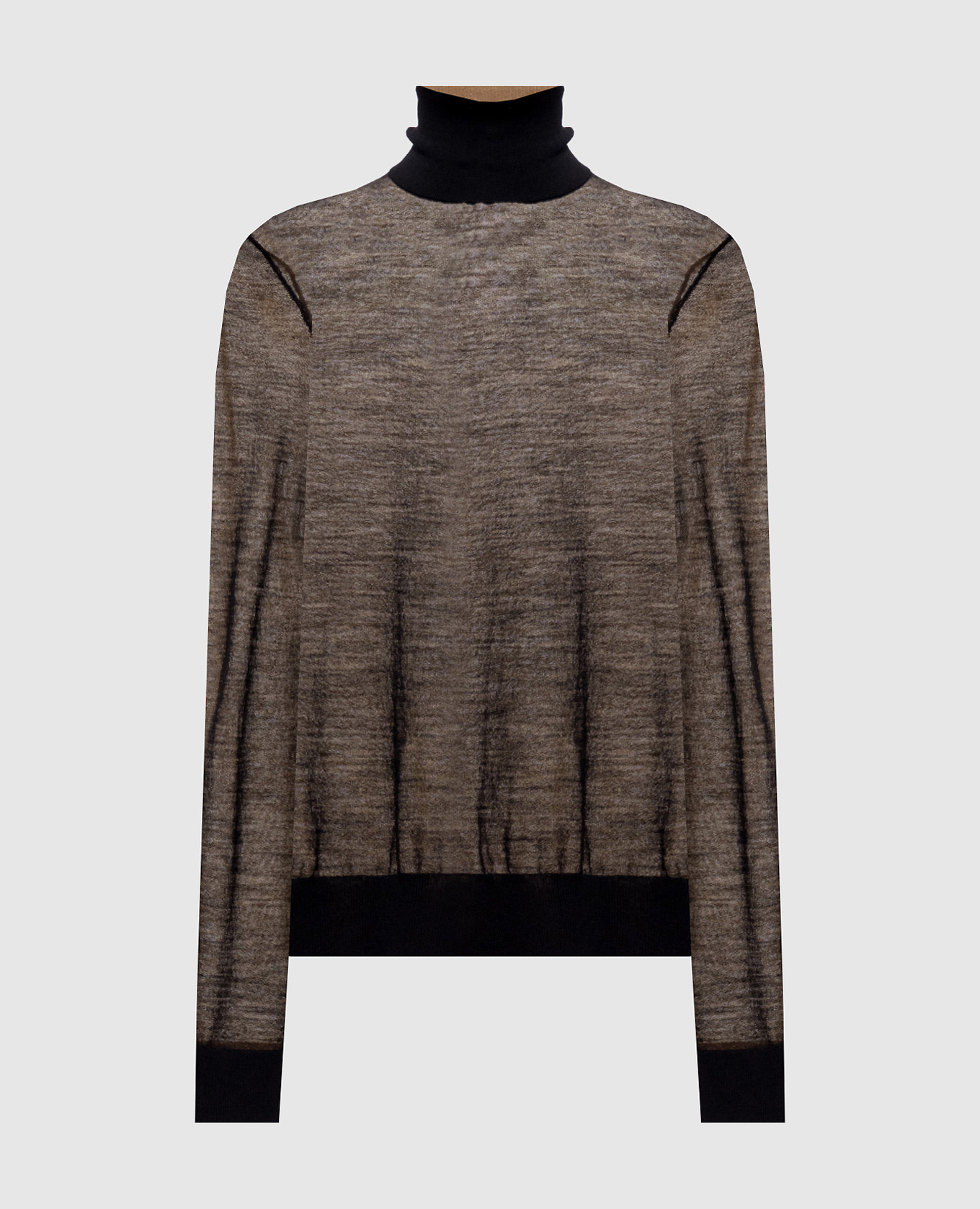 Black golf with wool