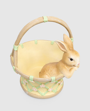 Palais Royal Decorative Easter basket with rabbit 38117