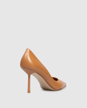 Le Silla Brown leather shoes BELLA 4215C080BMPPNEM