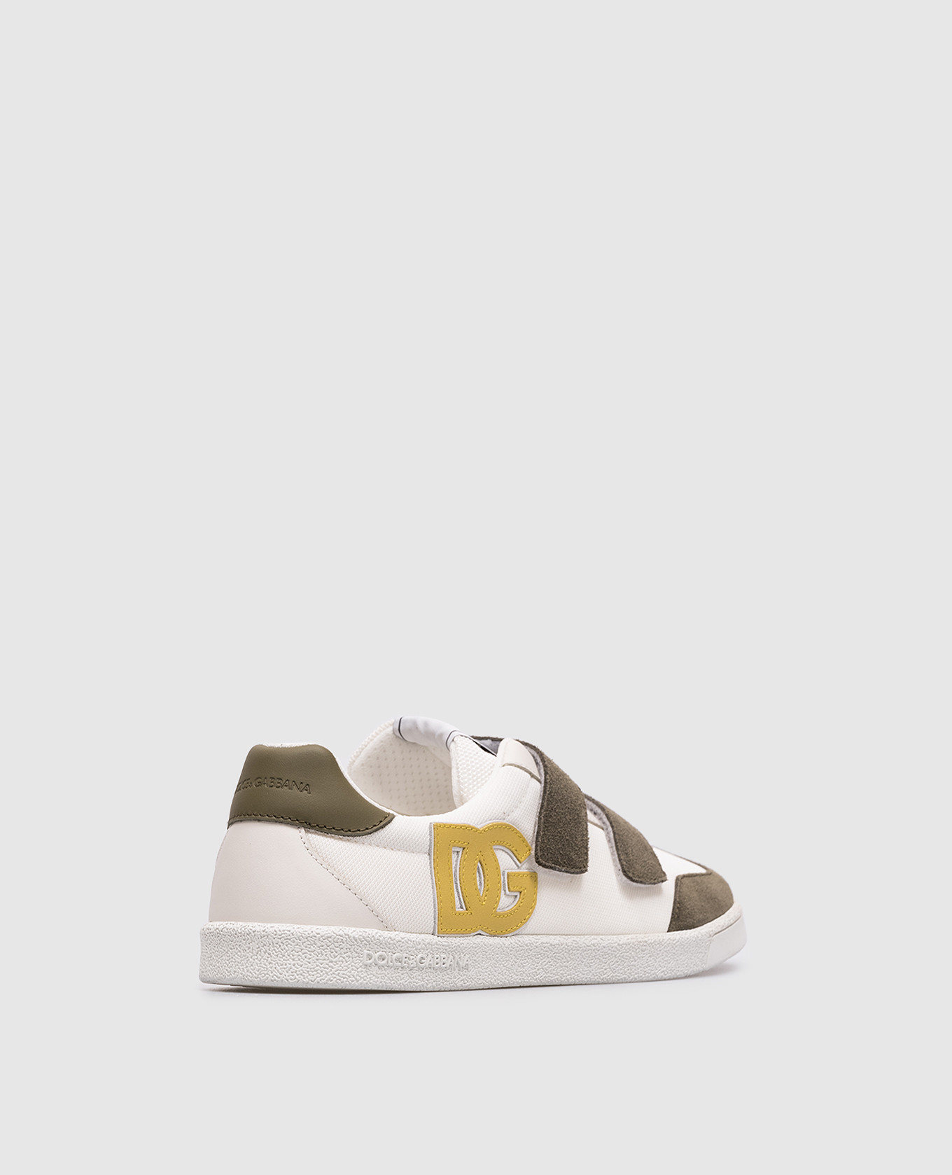 

Children's white combination sneakers with DG monogram Dolce&Gabbana