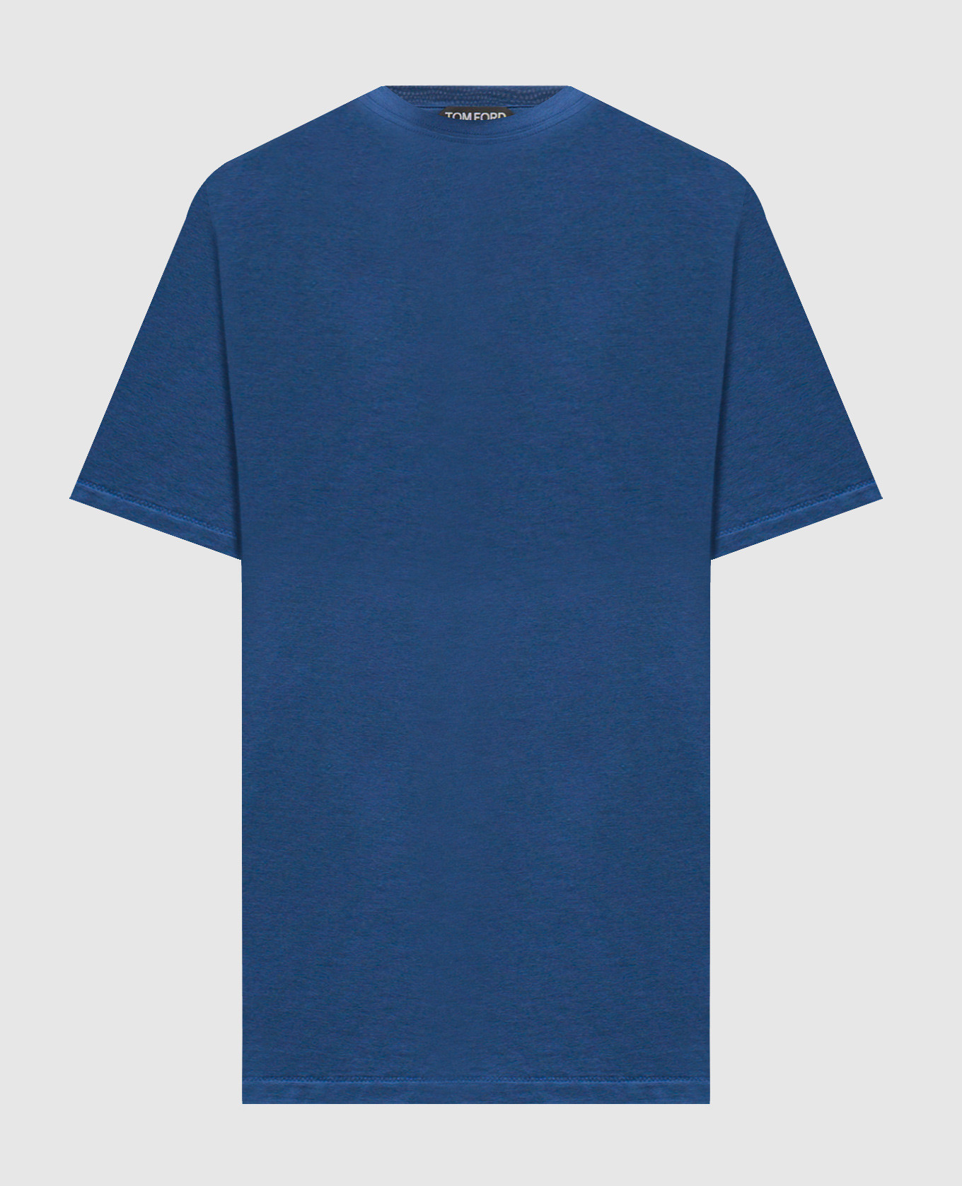 

Blue T-shirt with monogram Tom Ford