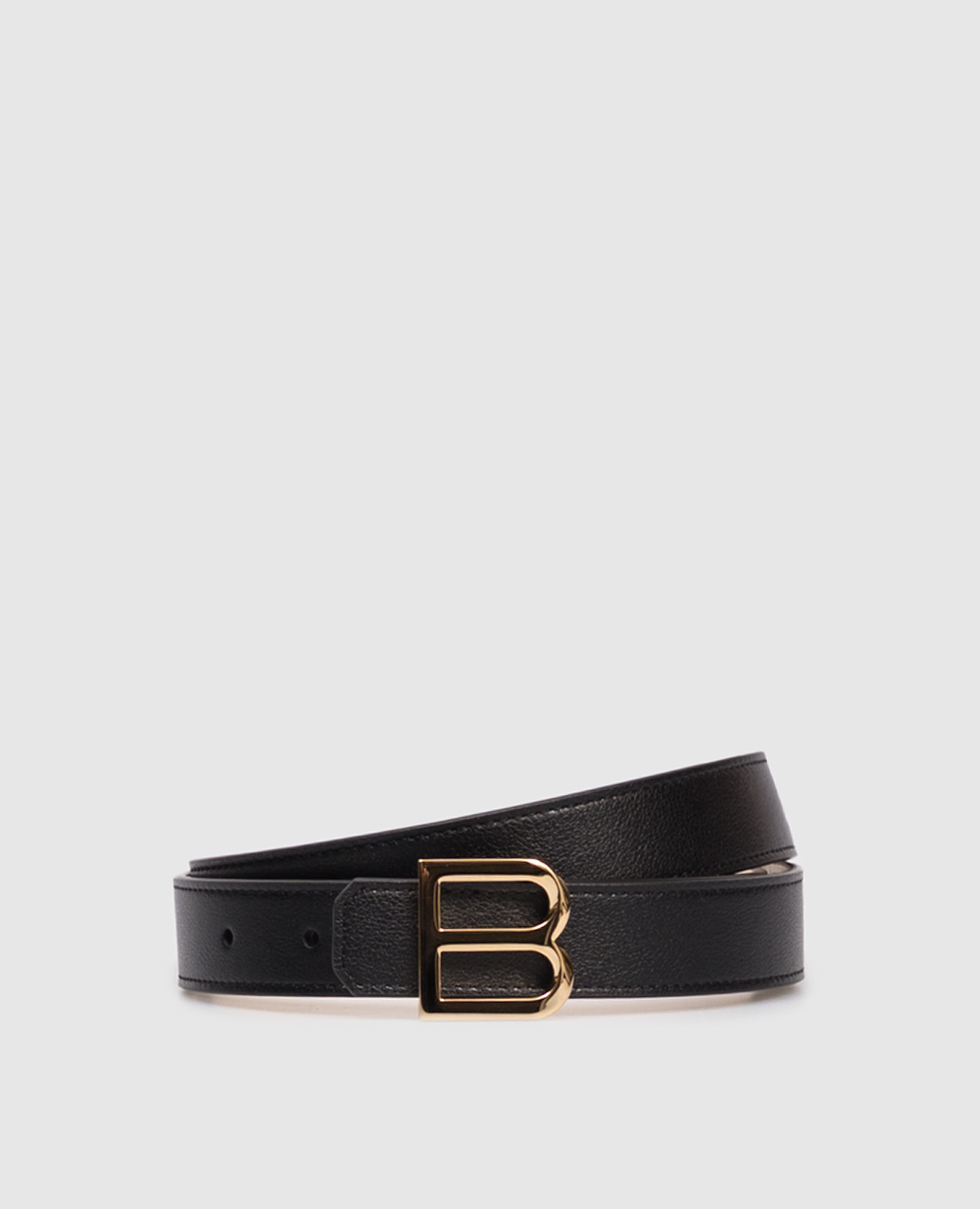 

Reversible leather belt Bally, Black