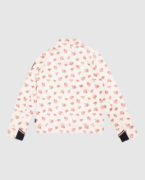 Moncler Grenoble ENFANT Children's beige printed jumper L29578L0000289BM6