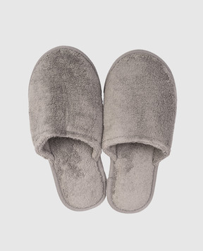 L'appartement Gray Chicago terry slippers CHICAGOSLIPPERS