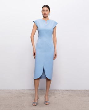 Nissa Blue sheath dress RZ16446