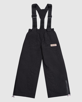 Sprayground Children's black quilted jumpsuit SPY1571