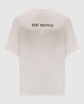 Axel Arigato T-shirt with DISTORT with a degraded effect A3543002