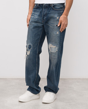 JW Anderson Blue jeans with patches DT0117PG1853