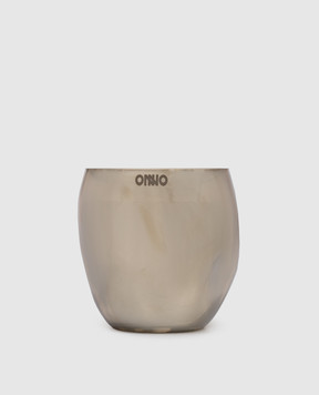 Onno Cape Champagne S Sage scented candle in a glass candle holder ON512SA