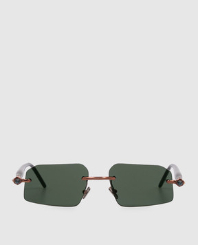Kuboraum Brown sunglasses P64 KRSP64BZHB000040