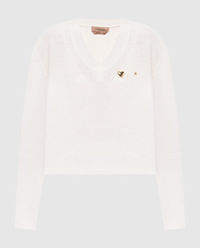 Twinset Ivory wool pullover 262TP3052