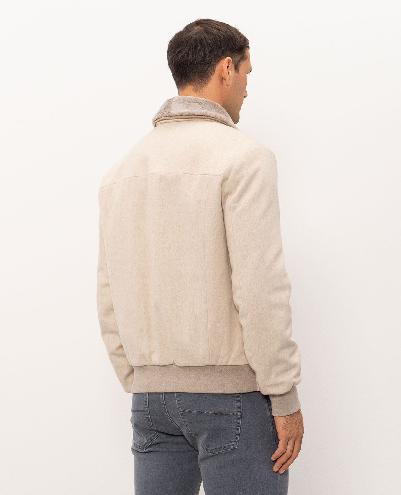 Beige jacket Cashmere&Whiskey 4
