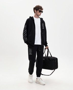 Off-White Double Arrow black sports jacket 44MBE015S26F002