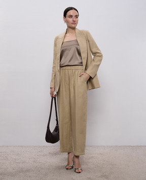 Peserico Beige linen jacket A0111602606