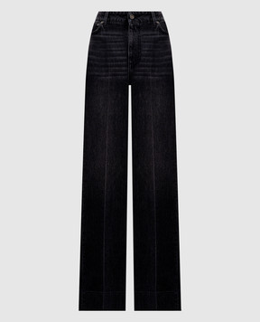 Dolce&Gabbana Black jeans with a worn effect FTC79DG8OE3