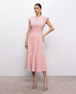 Nissa Pink midi dress RZ16445