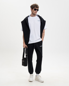 Off-White White T-shirt with branded print 44MAA120S26J00E