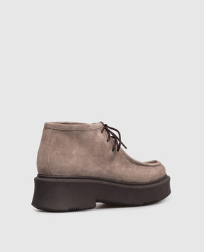 Babe Pay Pls Gray suede deserts 402203ZA