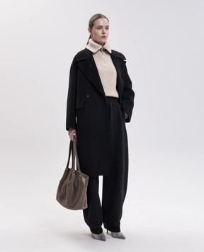 Max Mara Weekend Beige LASER wool sweater WKDLASER