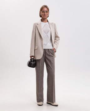 Peserico Beige jacket with wool A0124108846