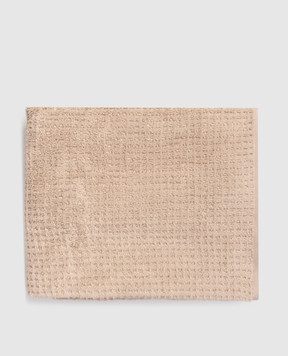 L'appartement Terry brown towel Texture TEXTURECOTTONBATHTOWEL
