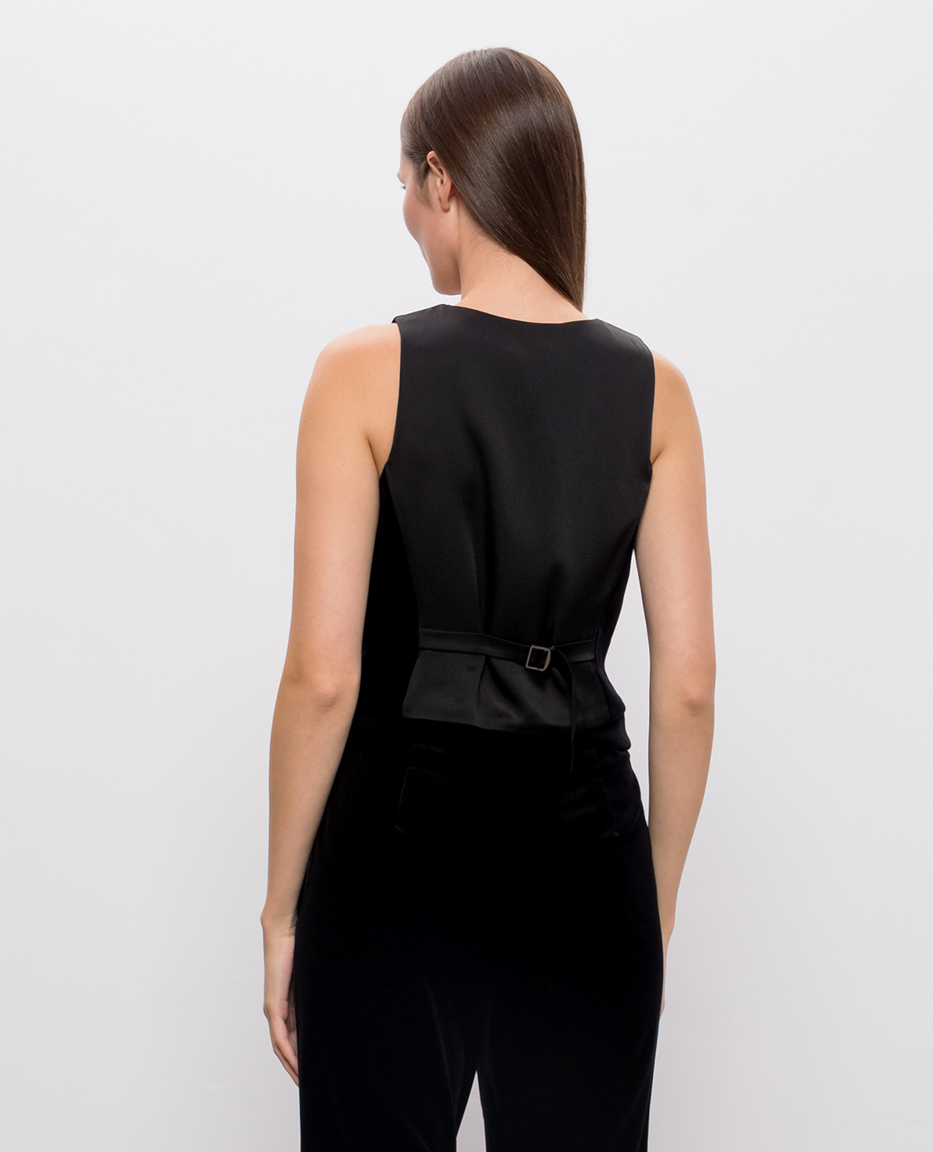Black velour vest ESTREET Max Mara 4