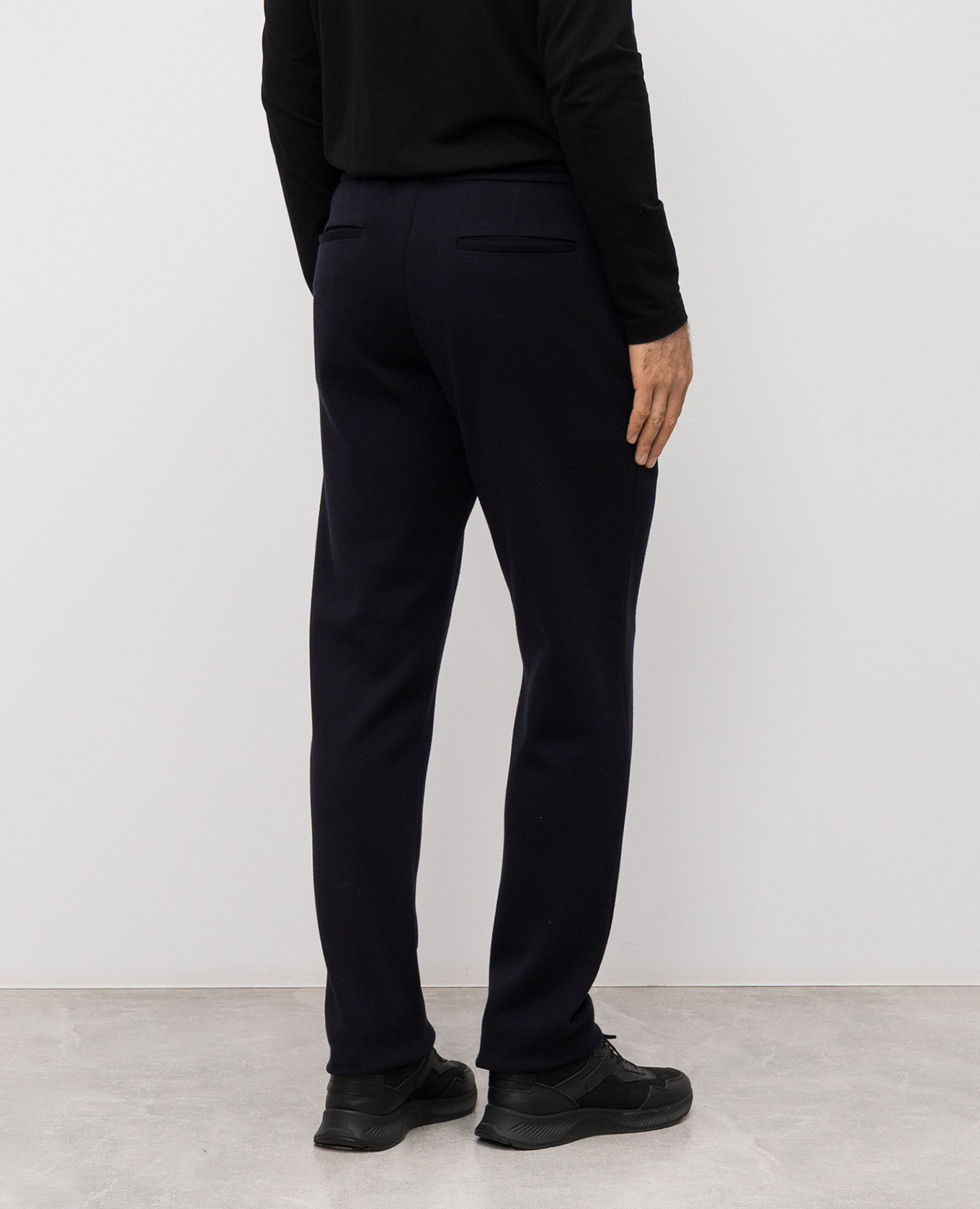 

Blue wool pants Canali