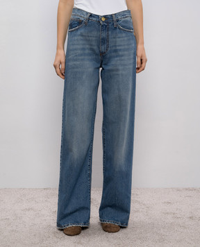 Ballantyne Blue jeans with a worn effect BLT198UCTDF