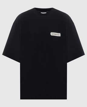 Vetements Black T-shirt MH27TR146Bw