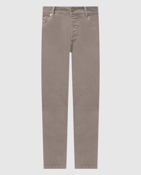 Brunello Cucinelli Gray jeans M277PD3210