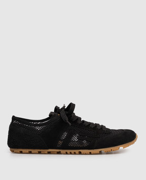 Balmain Black Racer 45 combination sneakers GN1VI761THCM