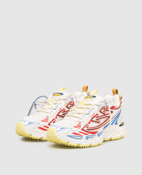 Off-White Beige combination sneakers OW Be Right Back with logo OWIA289S26FAB006