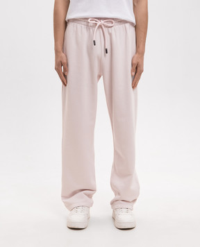 Off-White Pink printed sweatpants 44MCH05AS26F005
