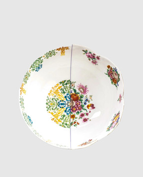 SELETTI White porcelain salad bowl Zaira 09761