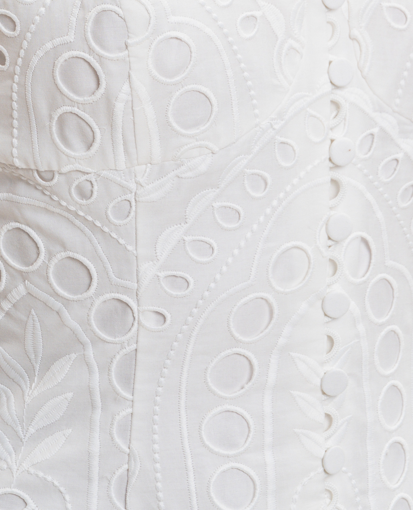 

Solace white midi dress with embroidery Charo Ruiz