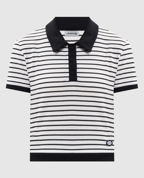 Simkhai White striped polo shirt 1262914ST