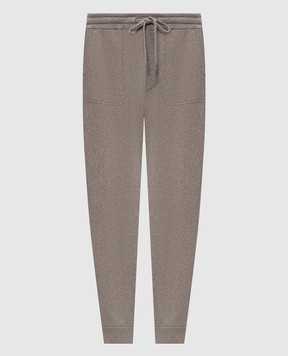 Brunello Cucinelli Beige cashmere joggers M22704849G