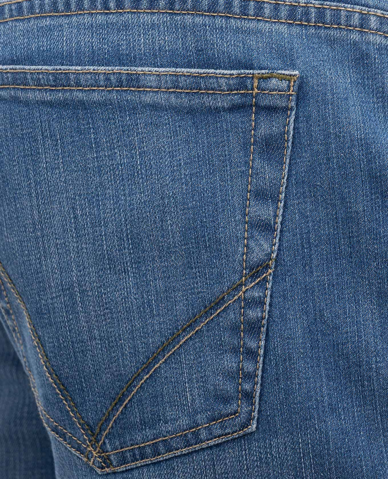 Blue jeans with logo patch Florentino 5